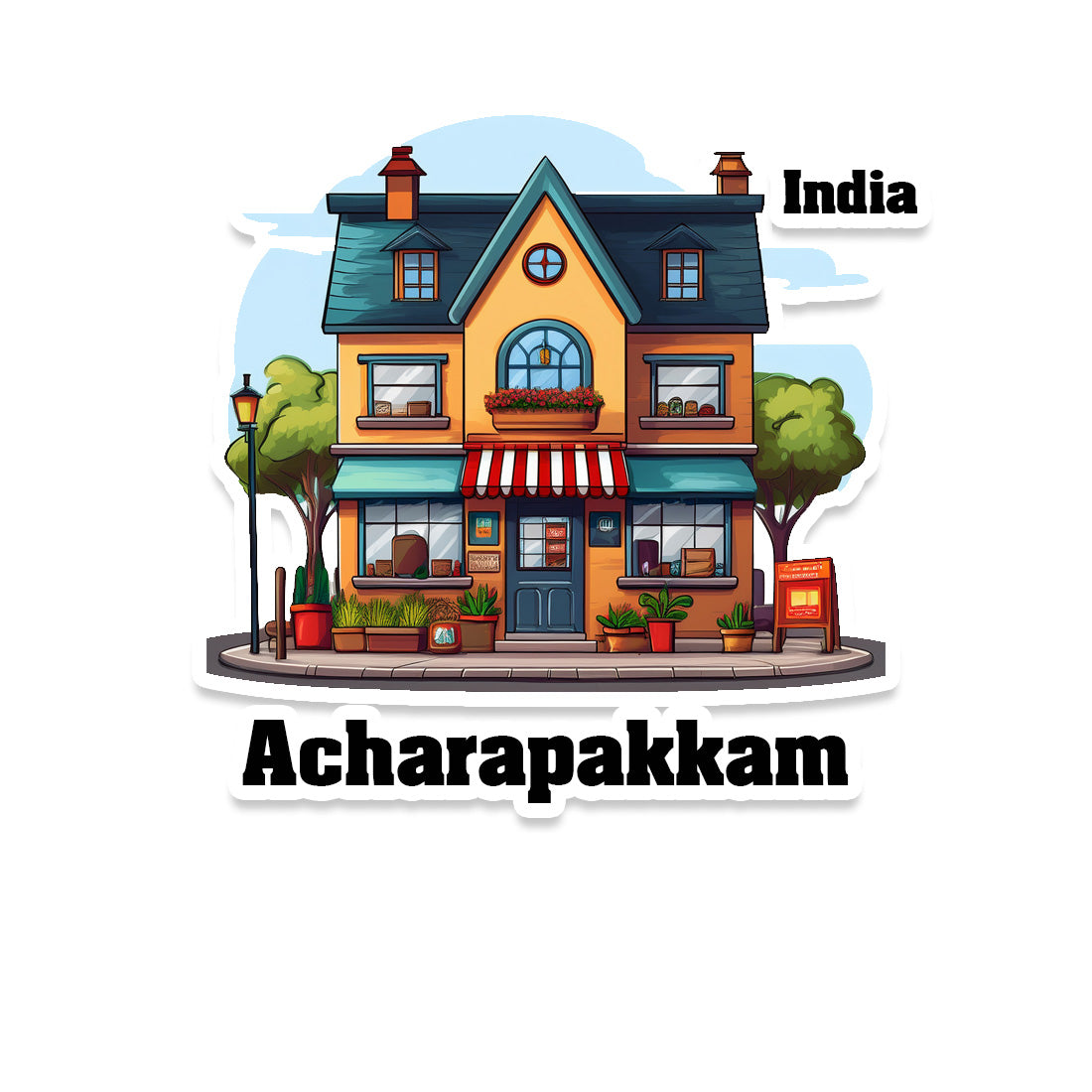 Acharapakkam Sticker