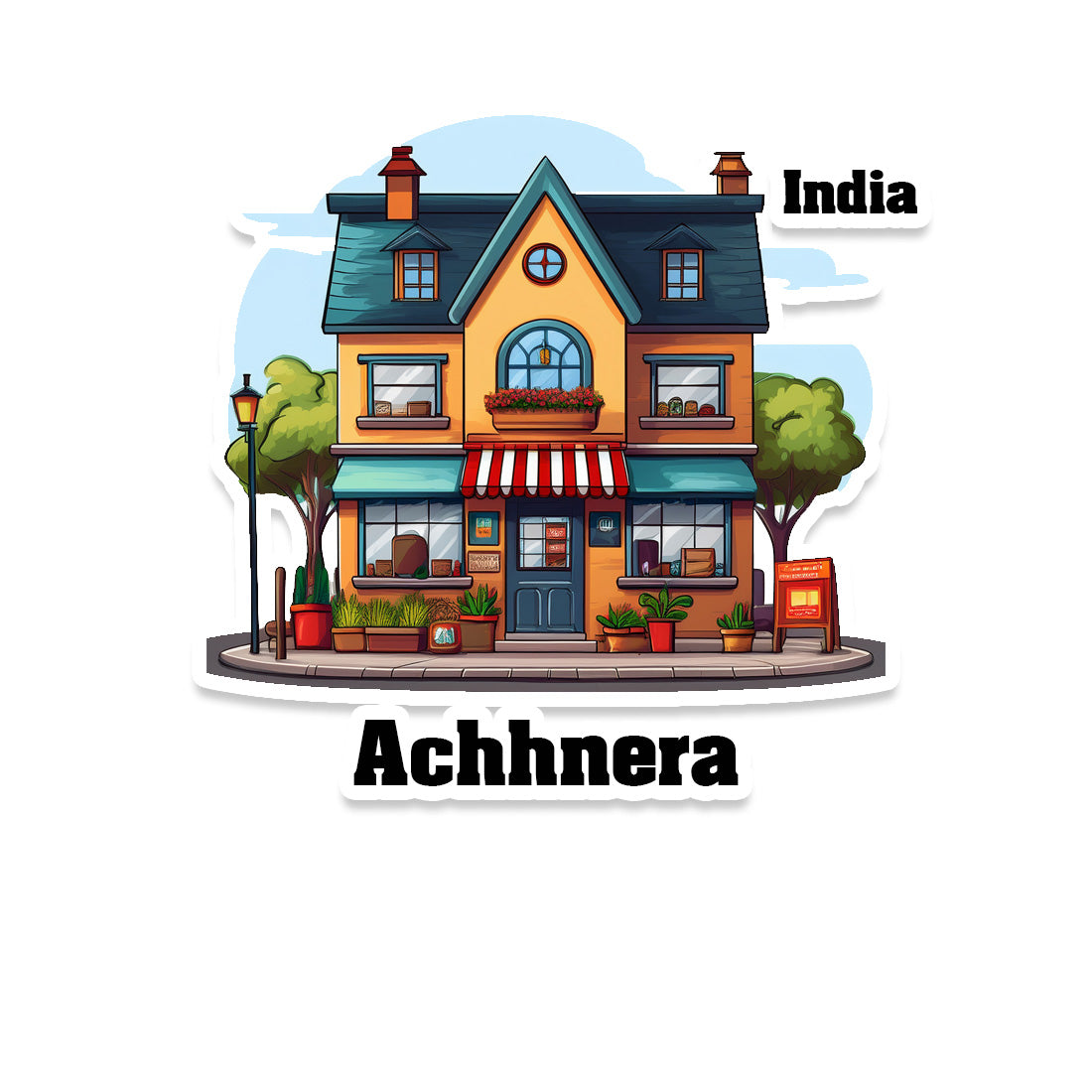 Achhnera Sticker