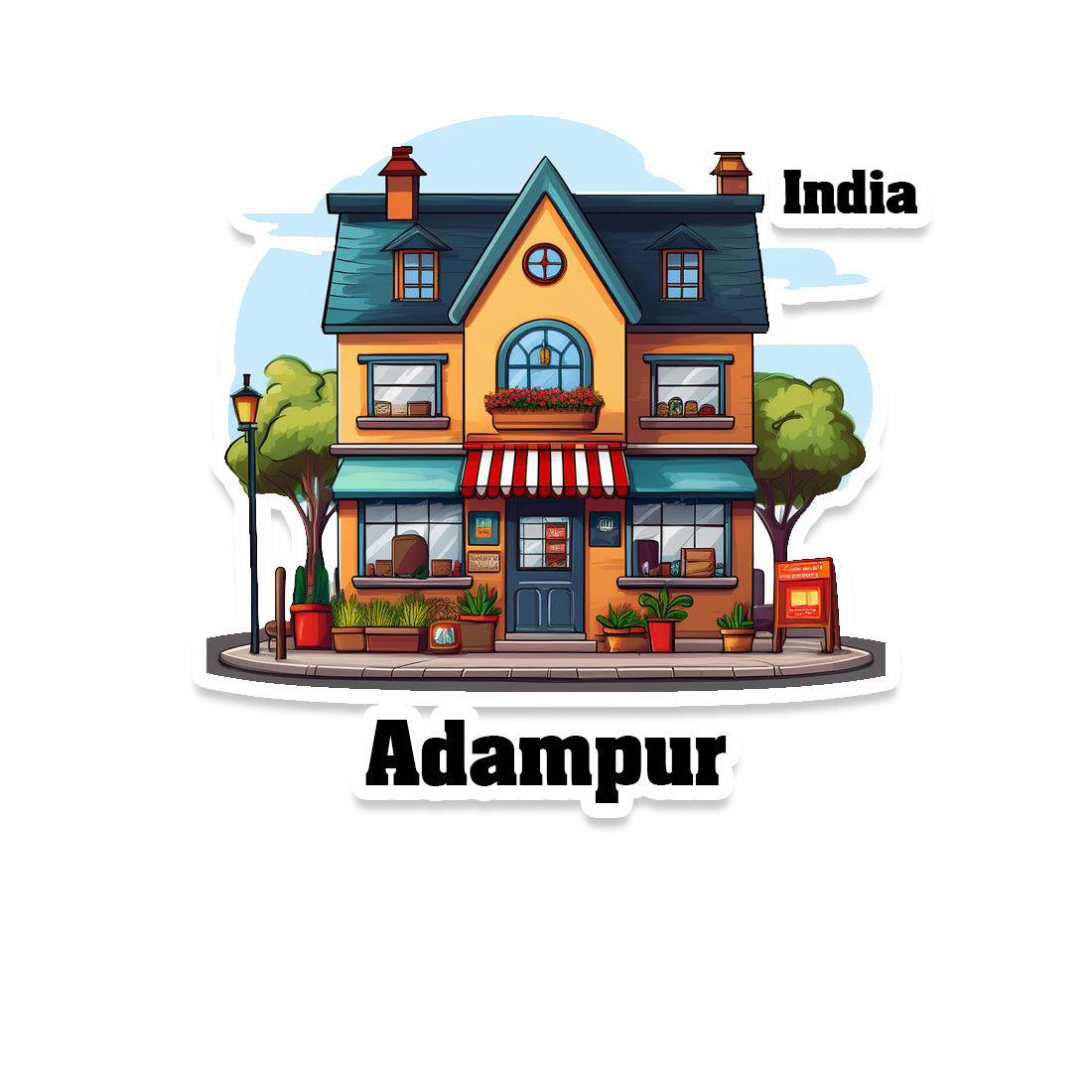 Adampur Sticker