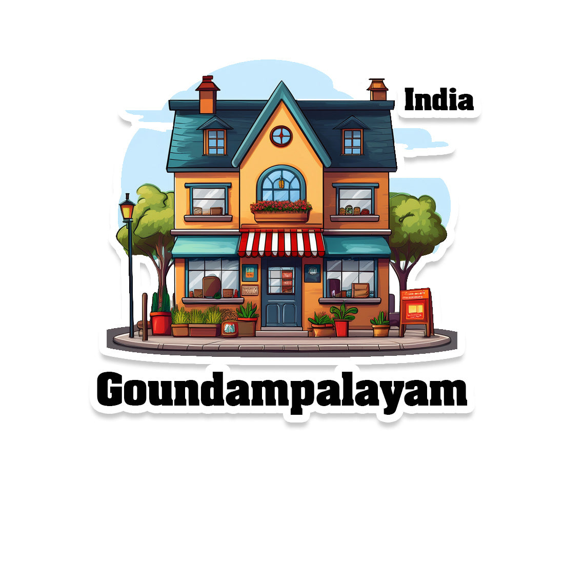Goundampalayam Sticker