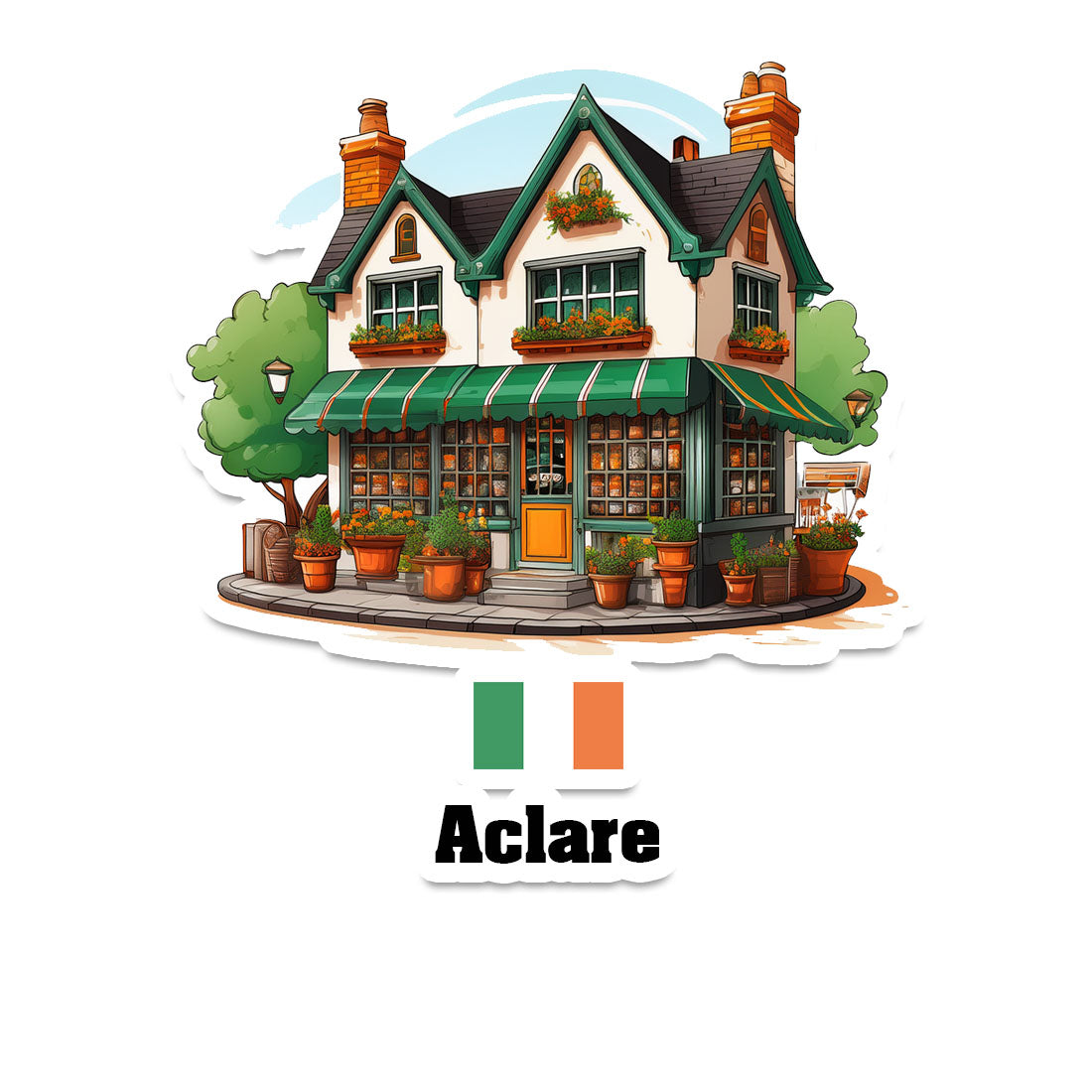Aclare Sticker