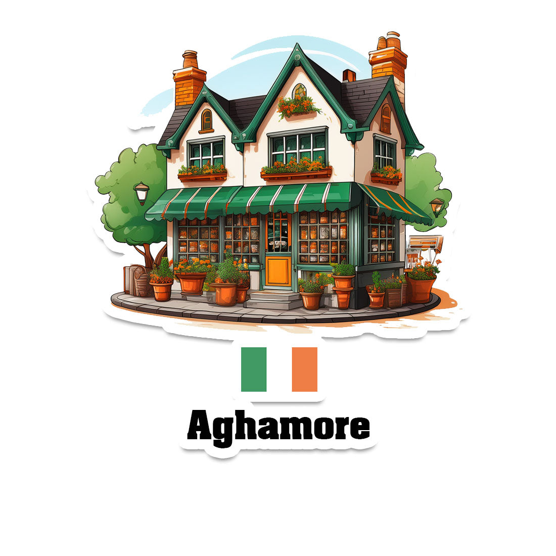 Aghamore Sticker