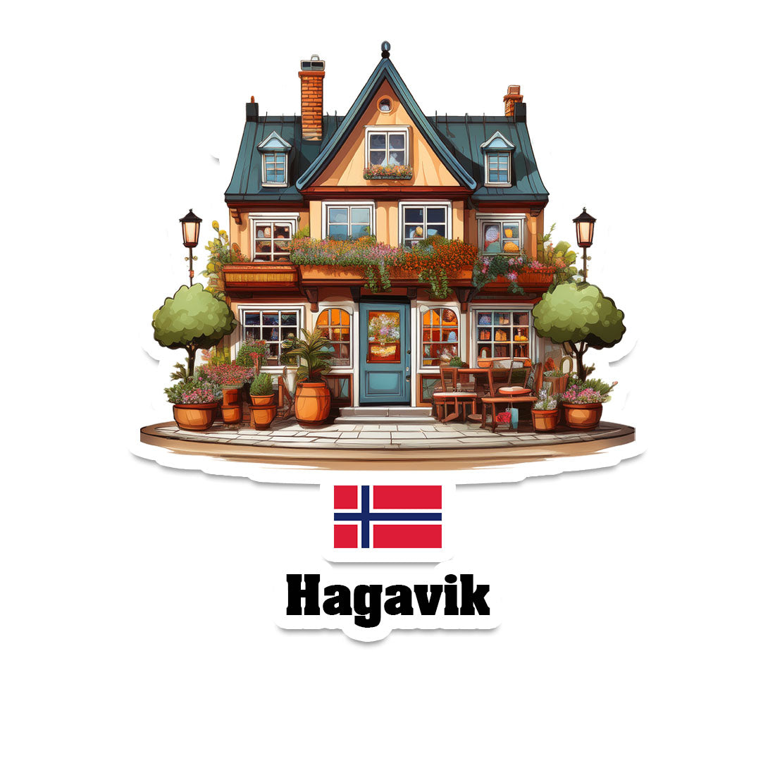 Hagavik Sticker