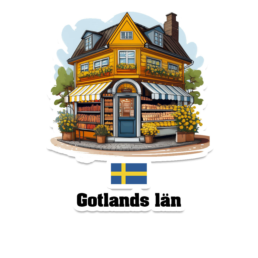 Gotlands län Sticker