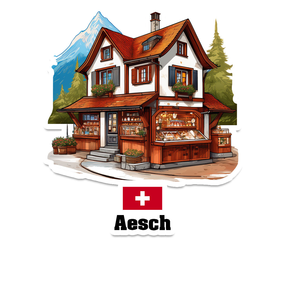Aesch Sticker