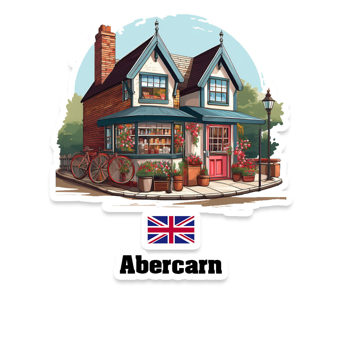Abercarn Sticker