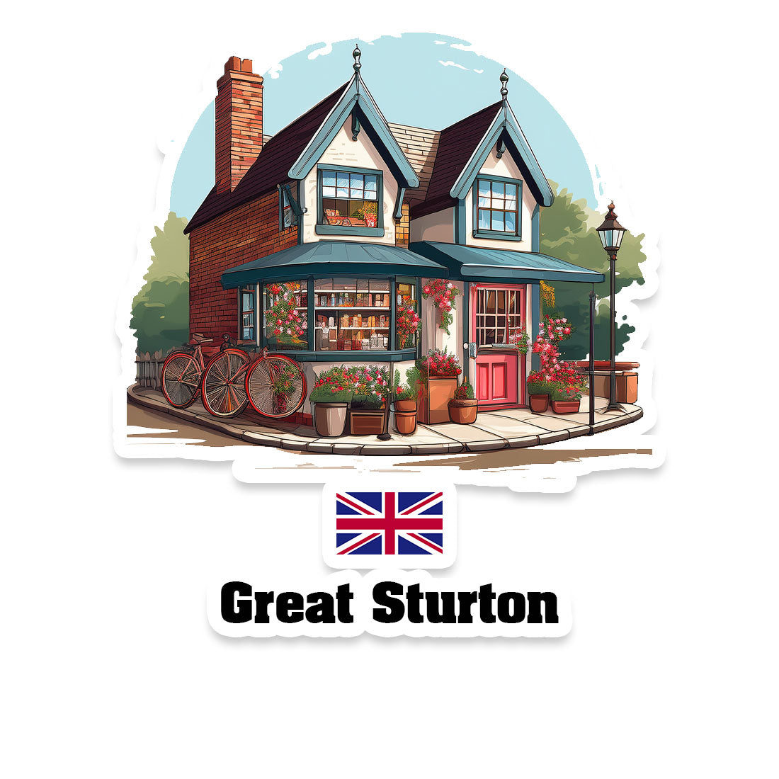 Great Sturton Sticker