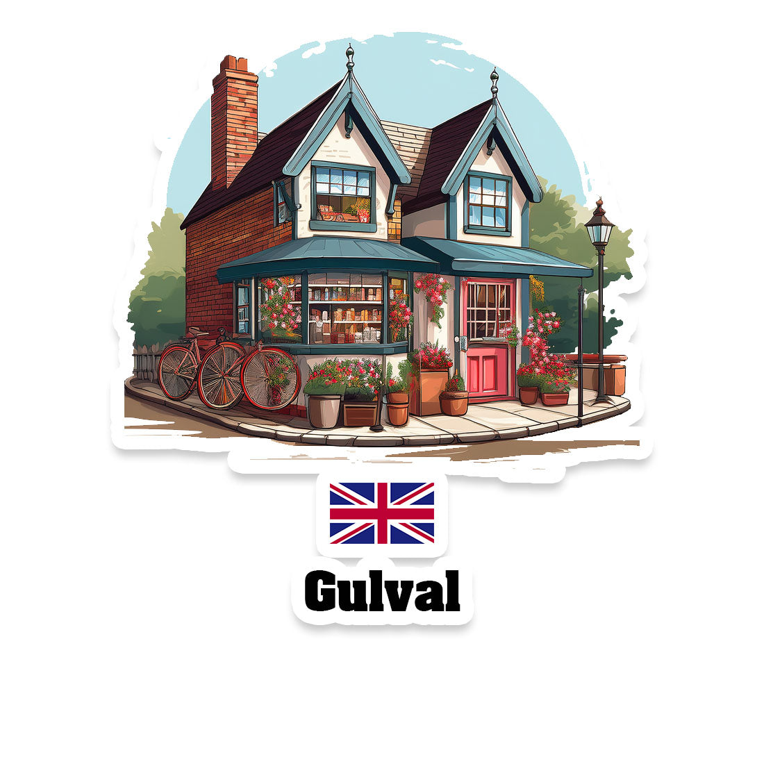 Gulval Sticker
