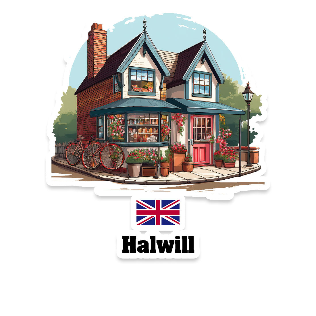 Halwill Sticker