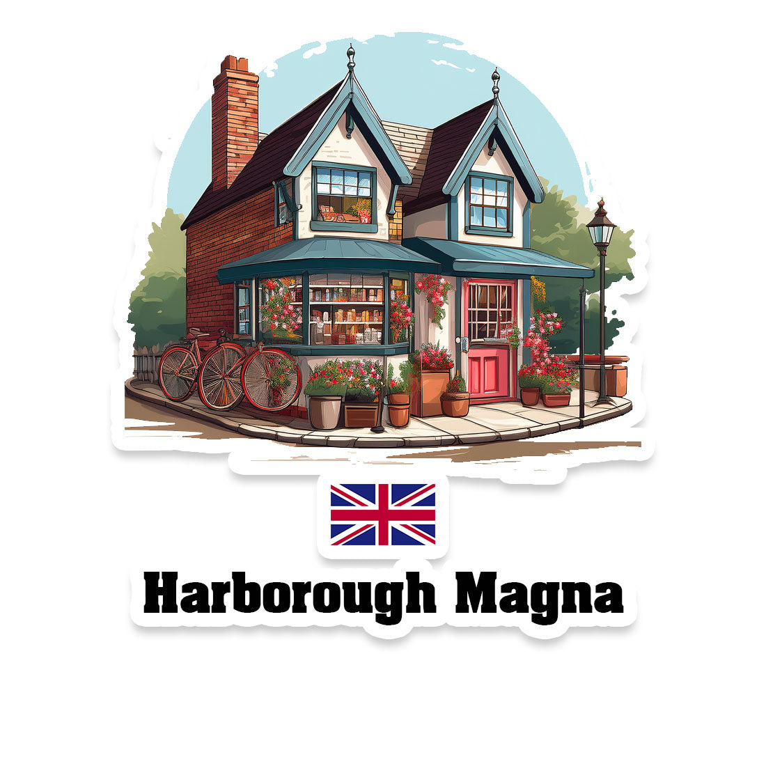 Harborough Magna Sticker