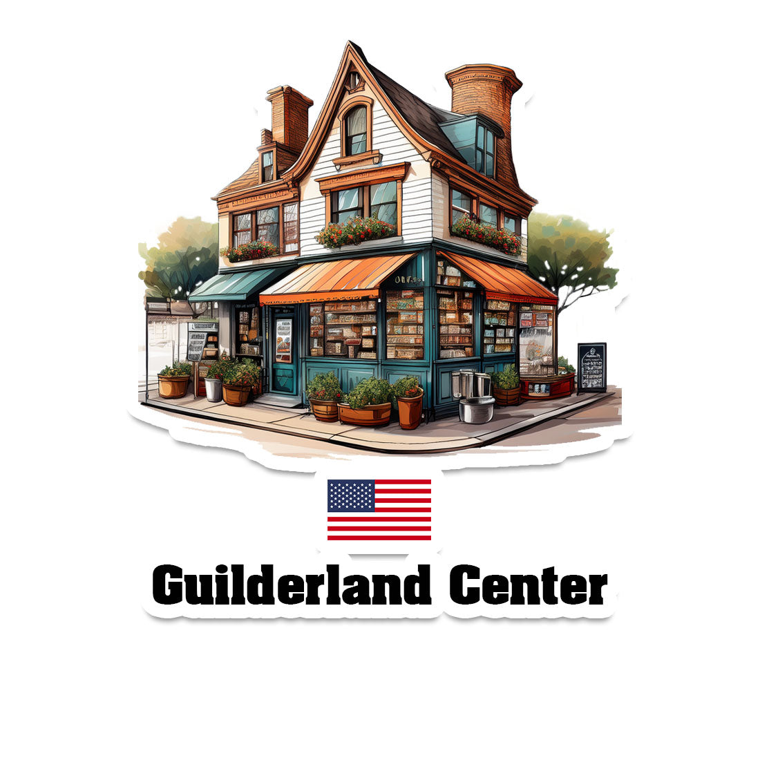 Guilderland Center Sticker