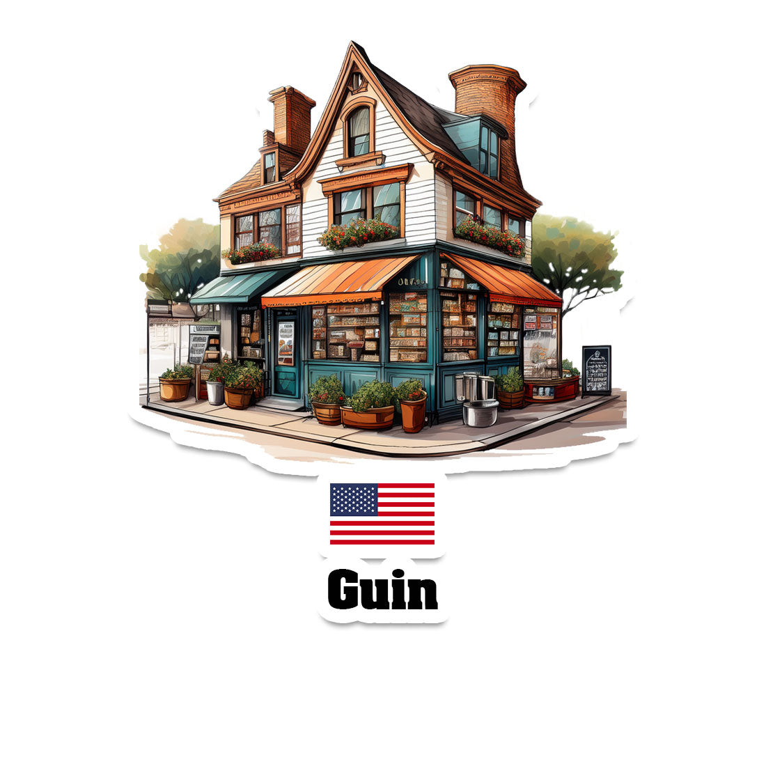 Guin Sticker