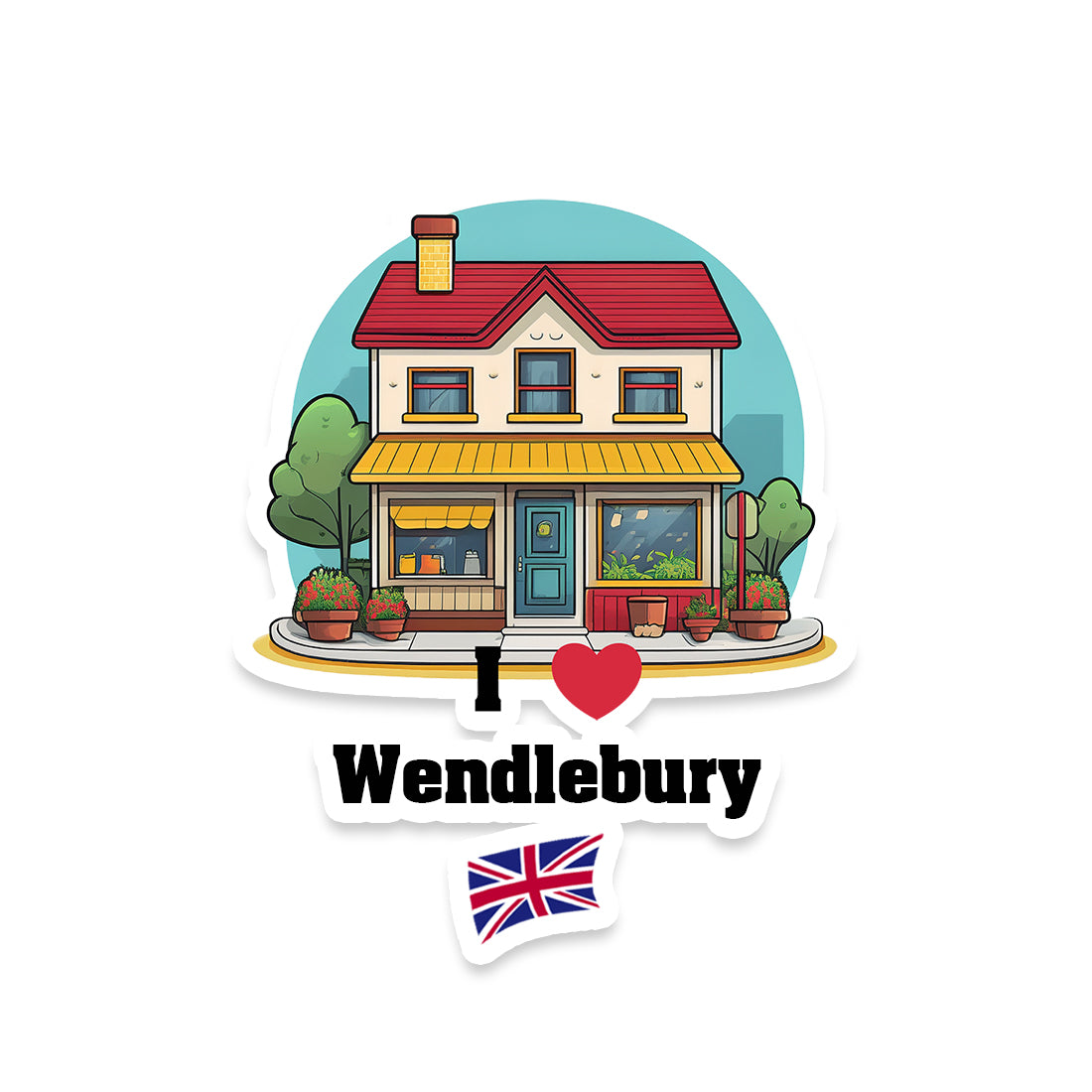 Wendlebury Sticker
