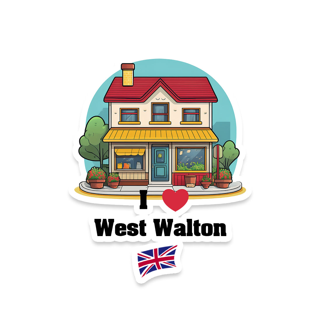 West Walton Sticker