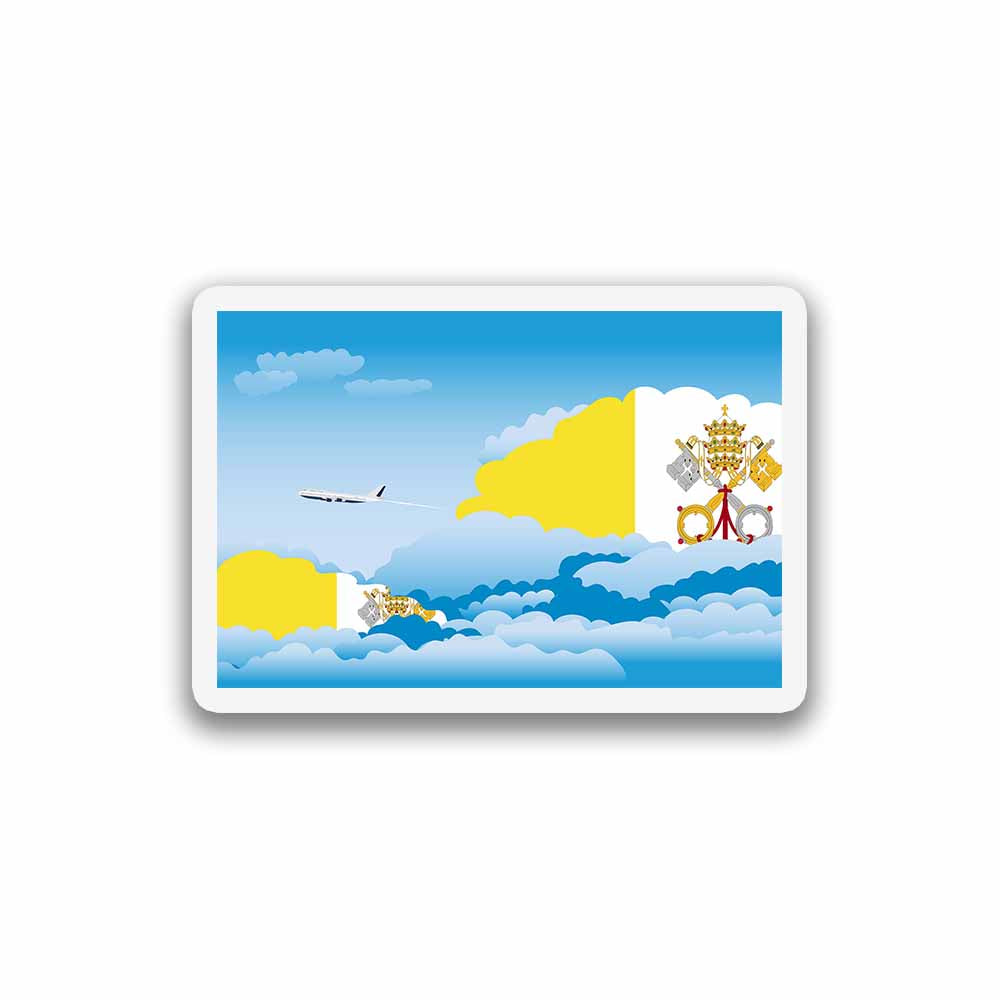Vatican City Holy See Day Clouds Sticker