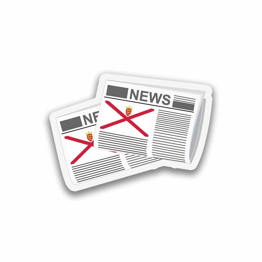 Jersey Newspapers Sticker