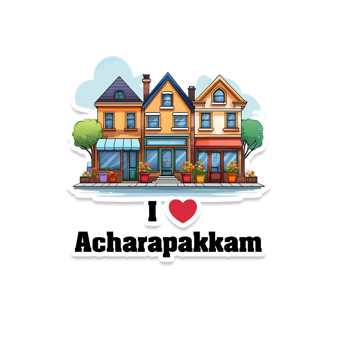 Acharapakkam Sticker