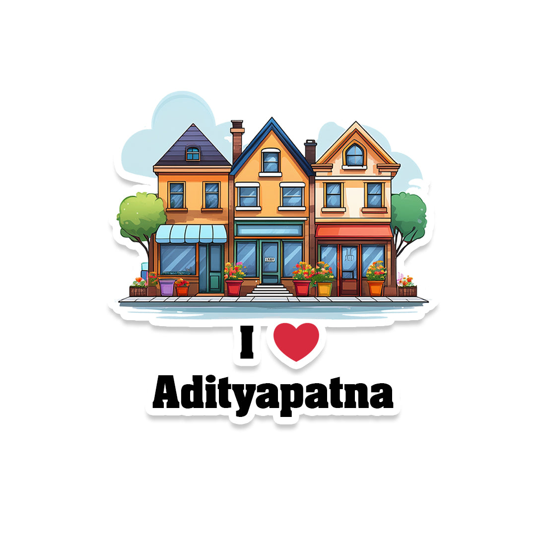Adityapatna Sticker