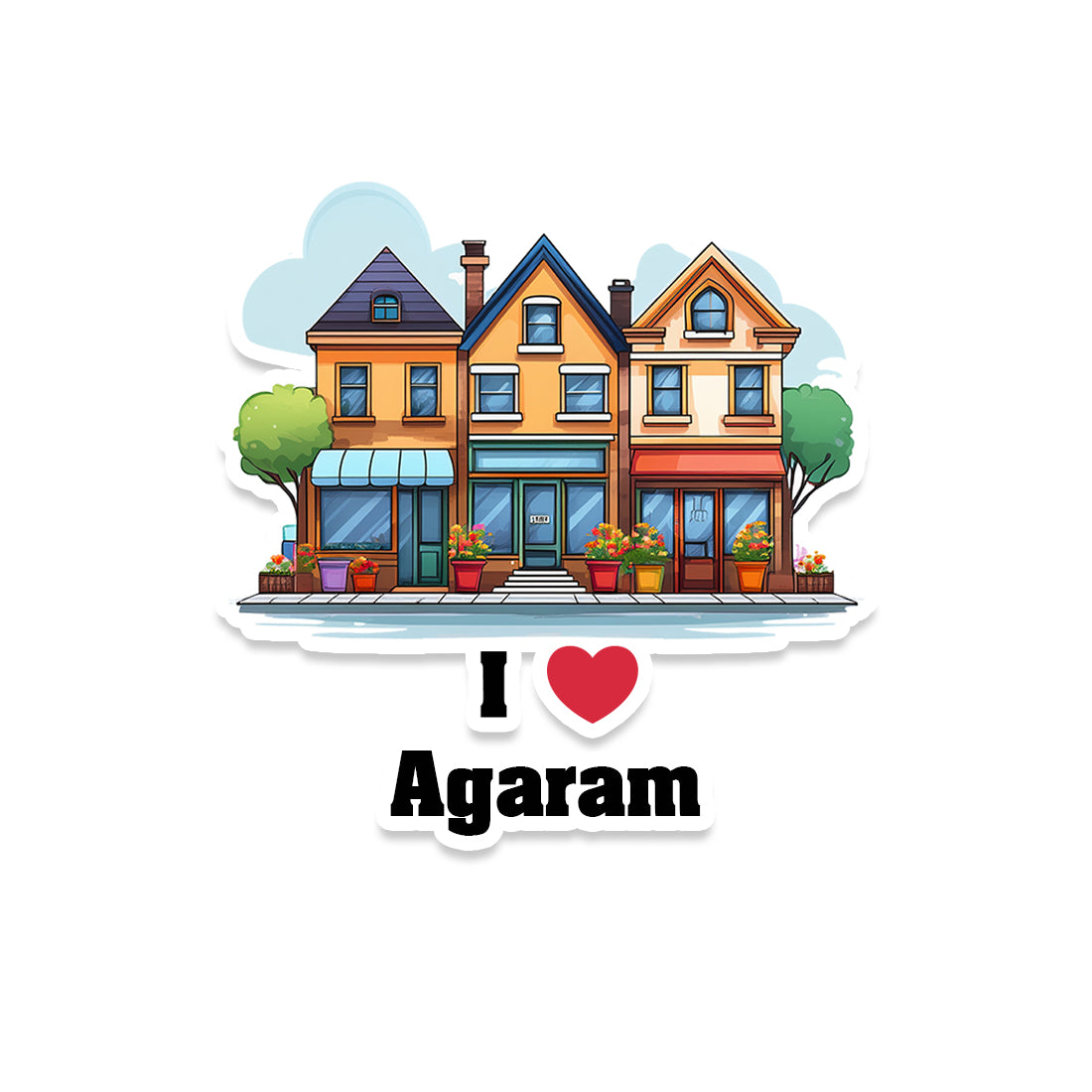 Agaram Sticker