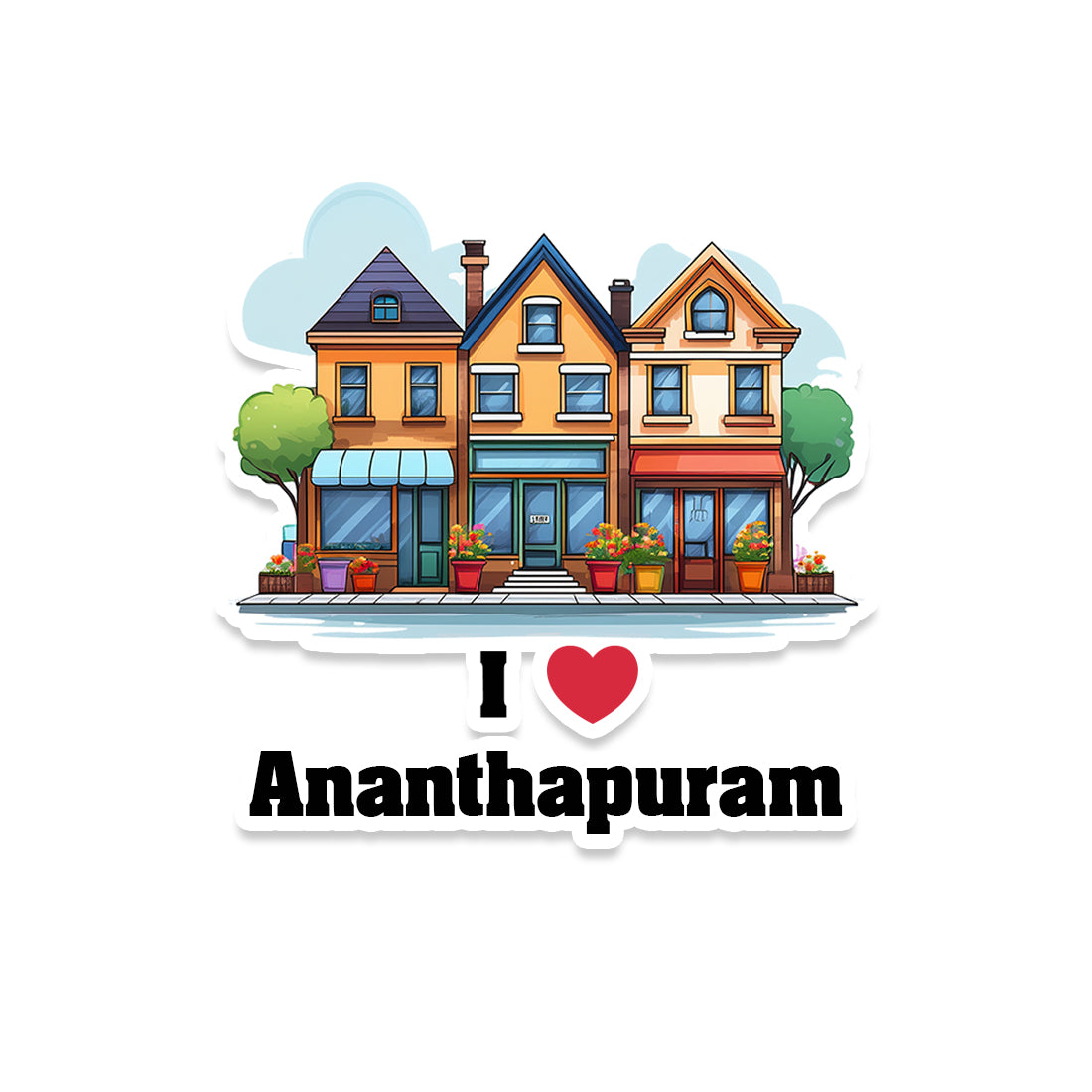 Ananthapuram Sticker