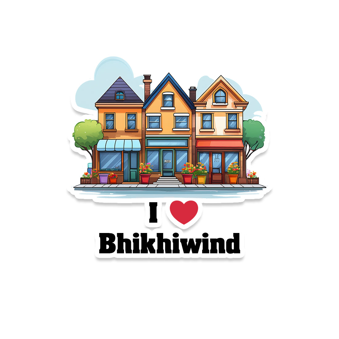Bhikhiwind Sticker