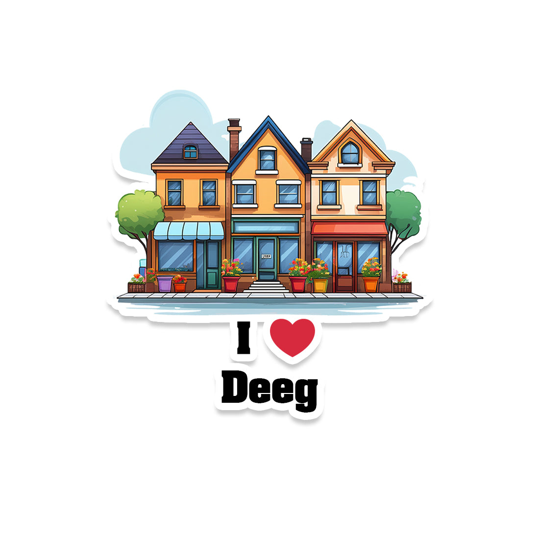 Deeg Sticker