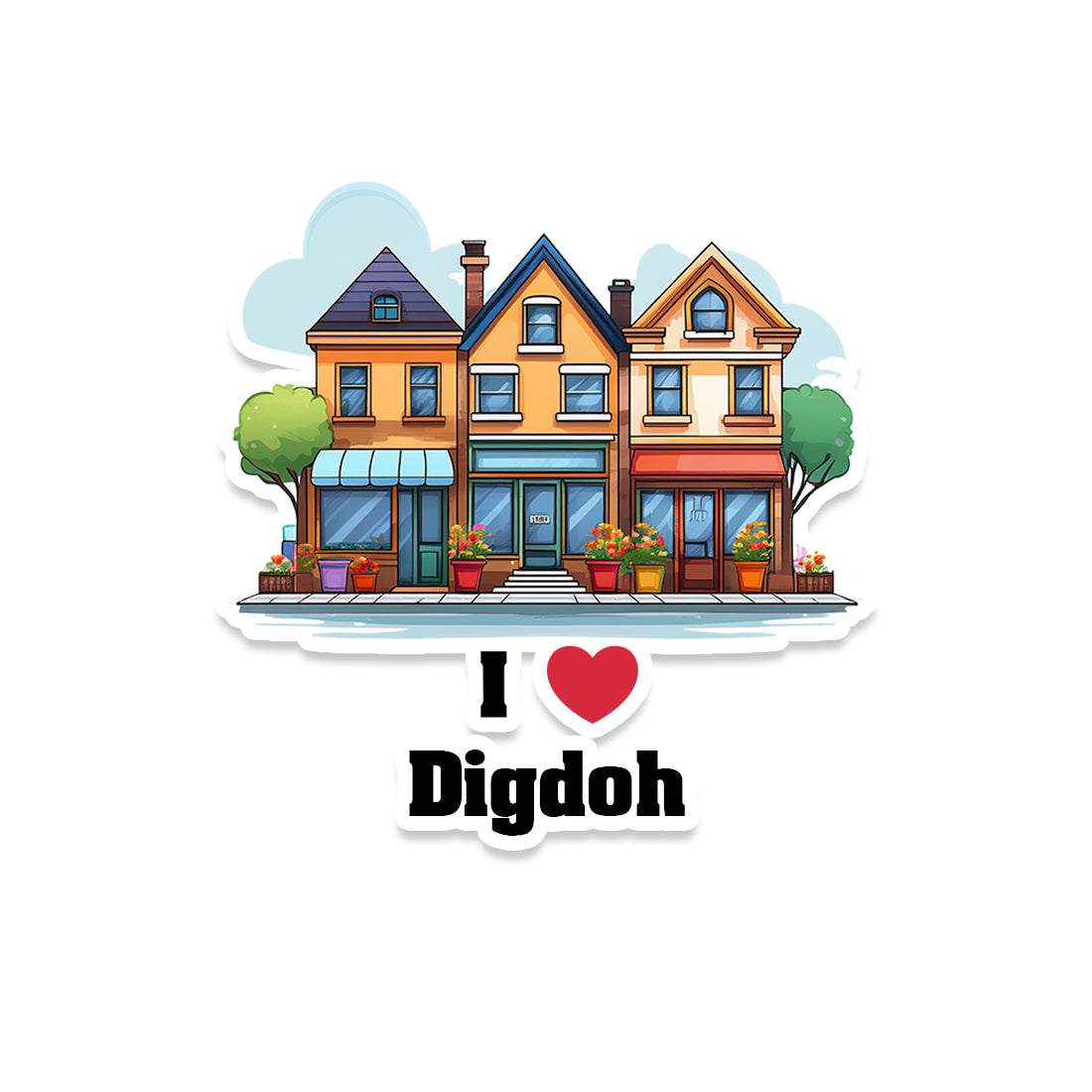 Digdoh Sticker