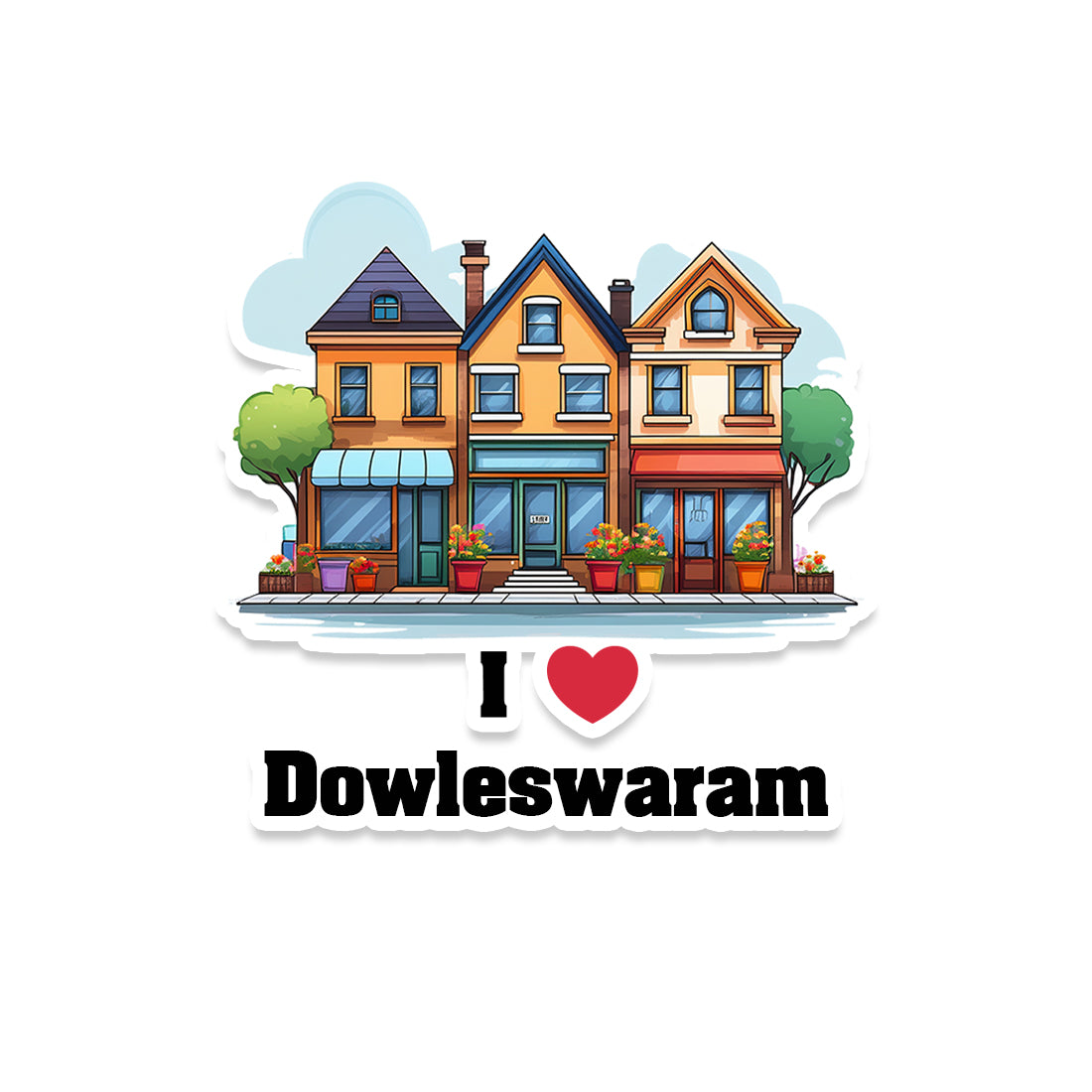 Dowleswaram Sticker