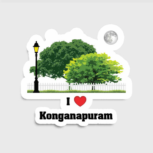 Konganapuram Sticker