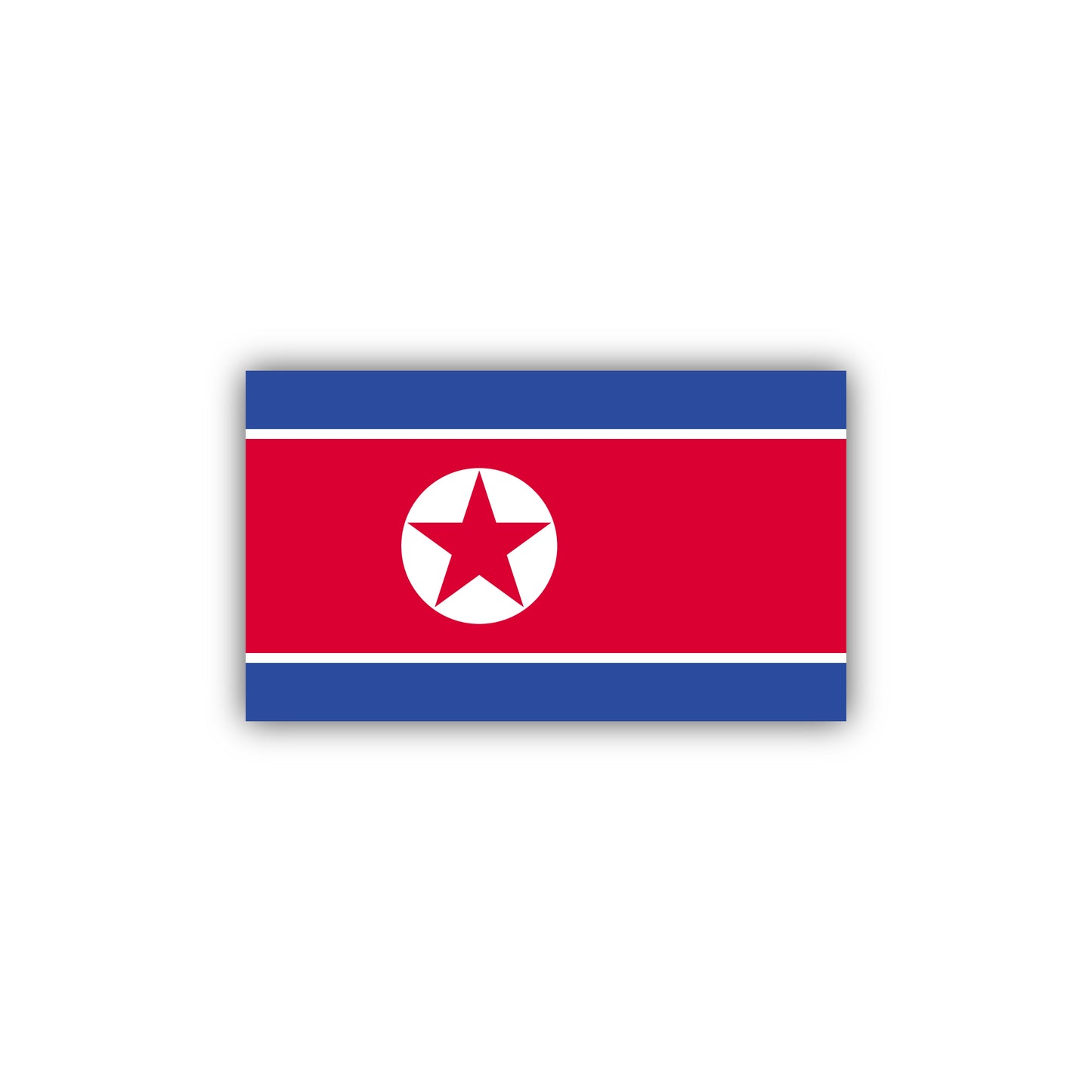 Korea North Sticker