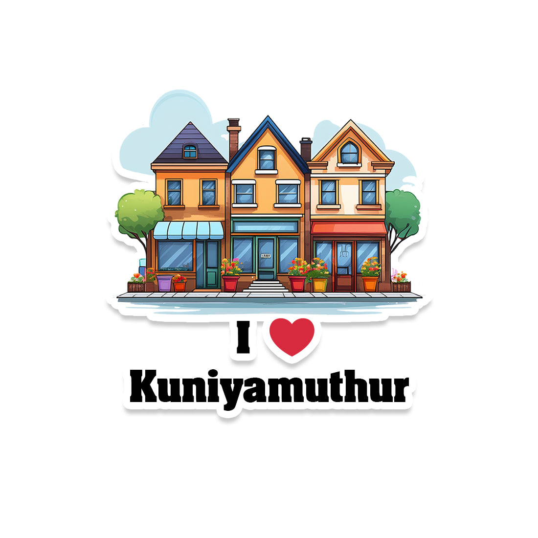 Kuniyamuthur Sticker