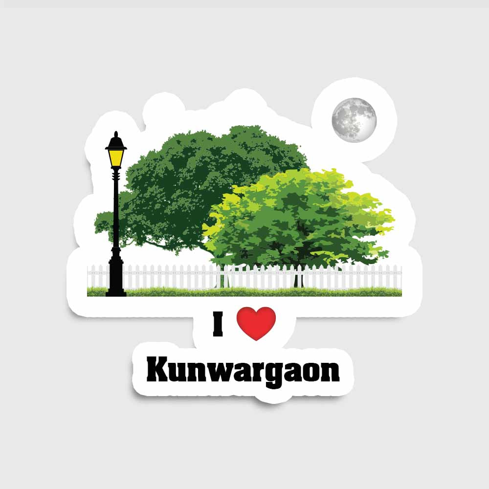 Kunwargaon Sticker