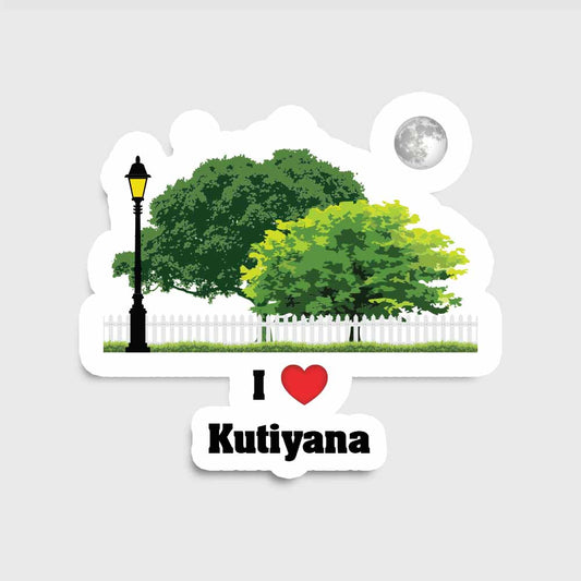 Kutiyana Sticker