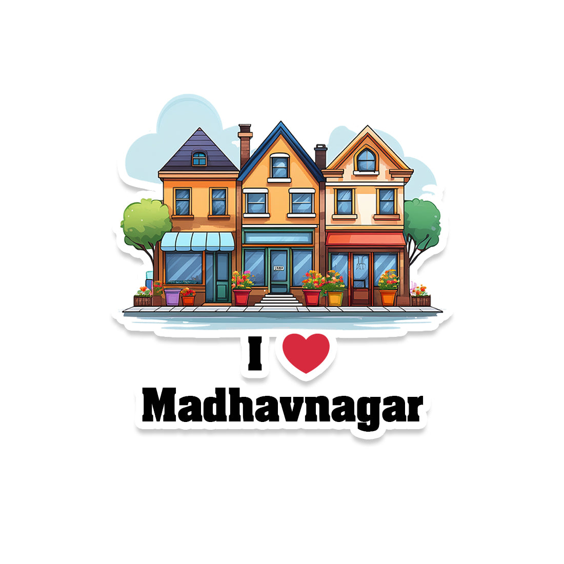 Madhavnagar Sticker