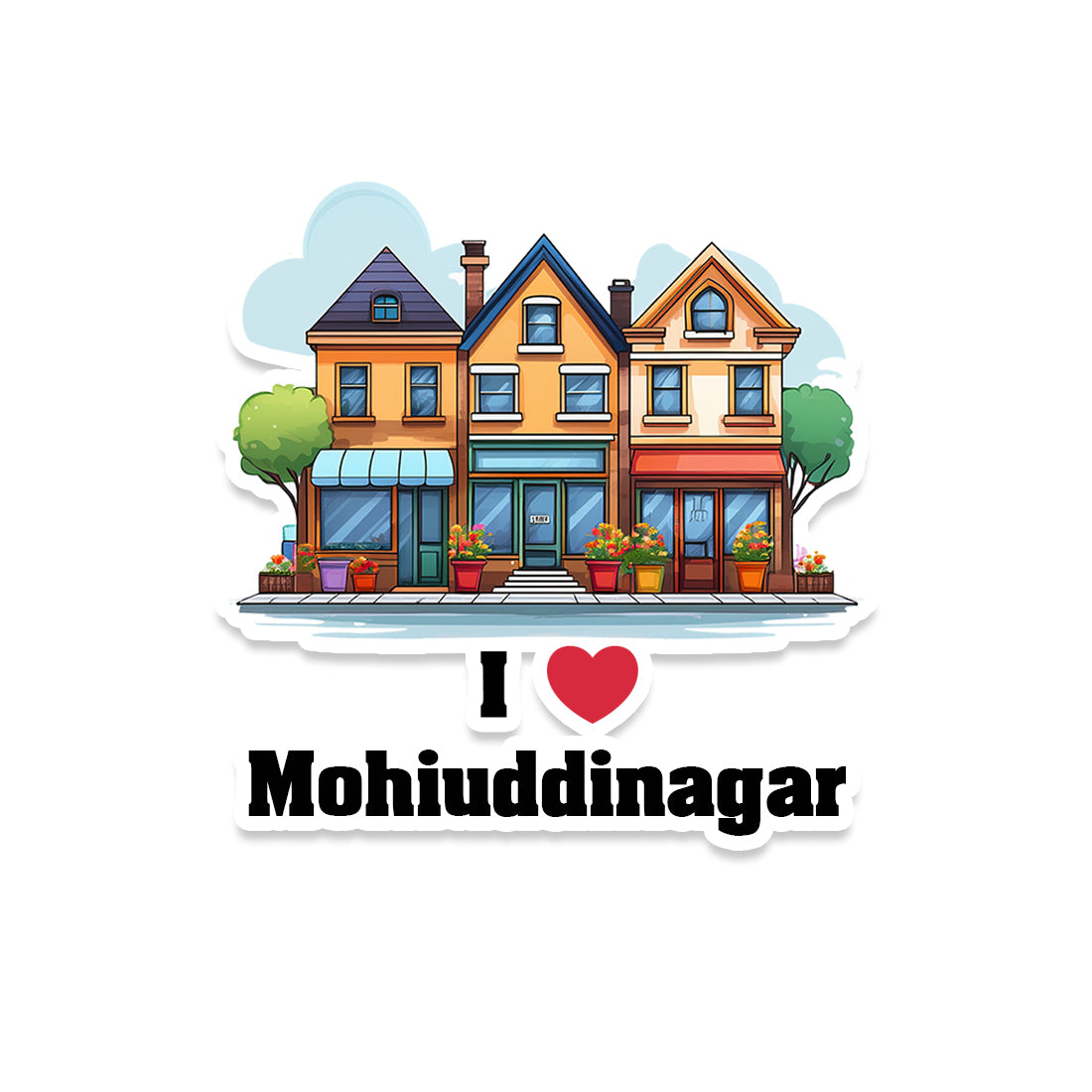 Mohiuddinagar Sticker