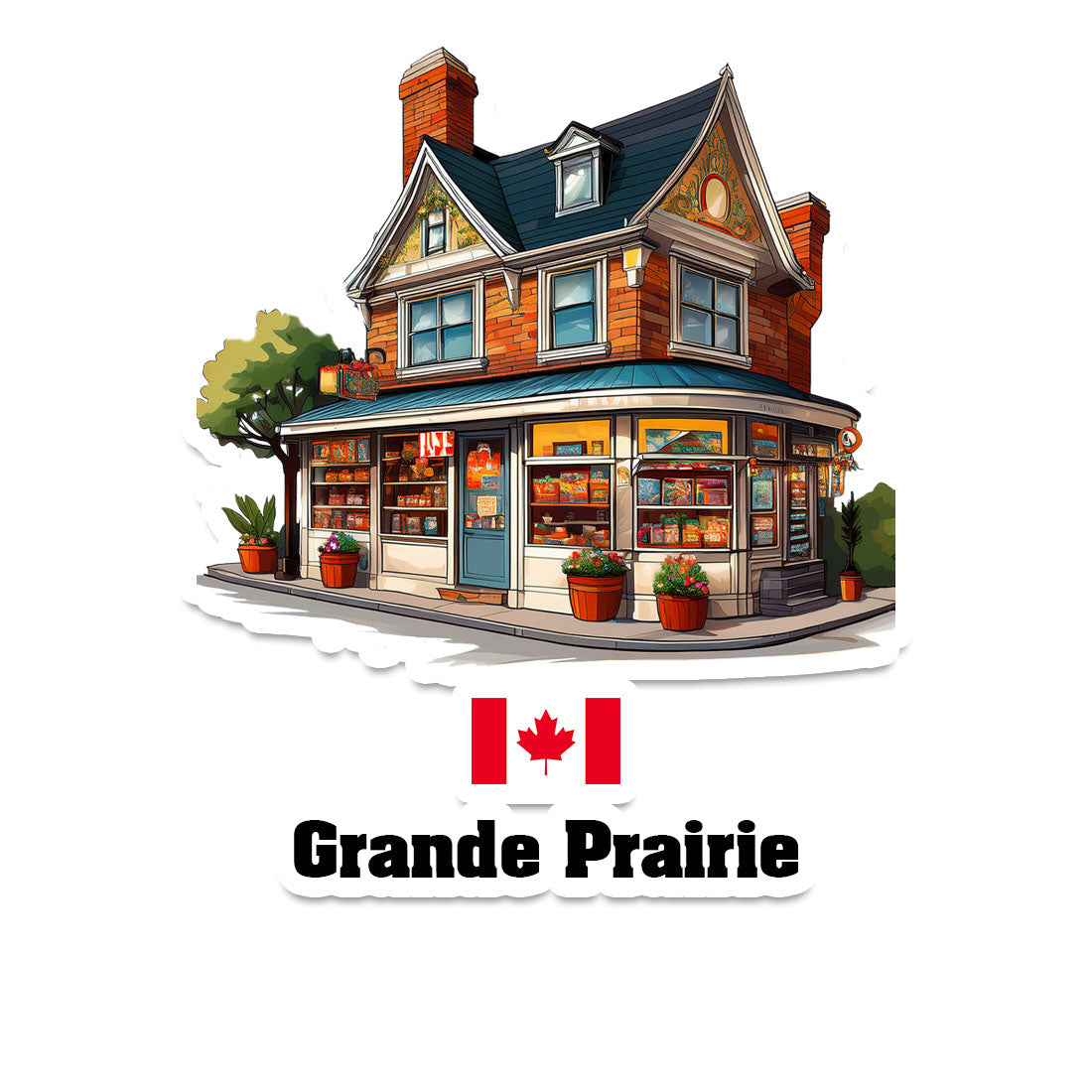 Grande Prairie Sticker