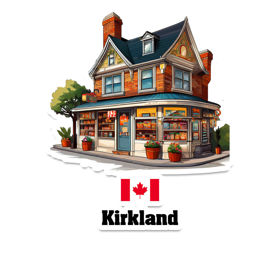 Kirkland Sticker