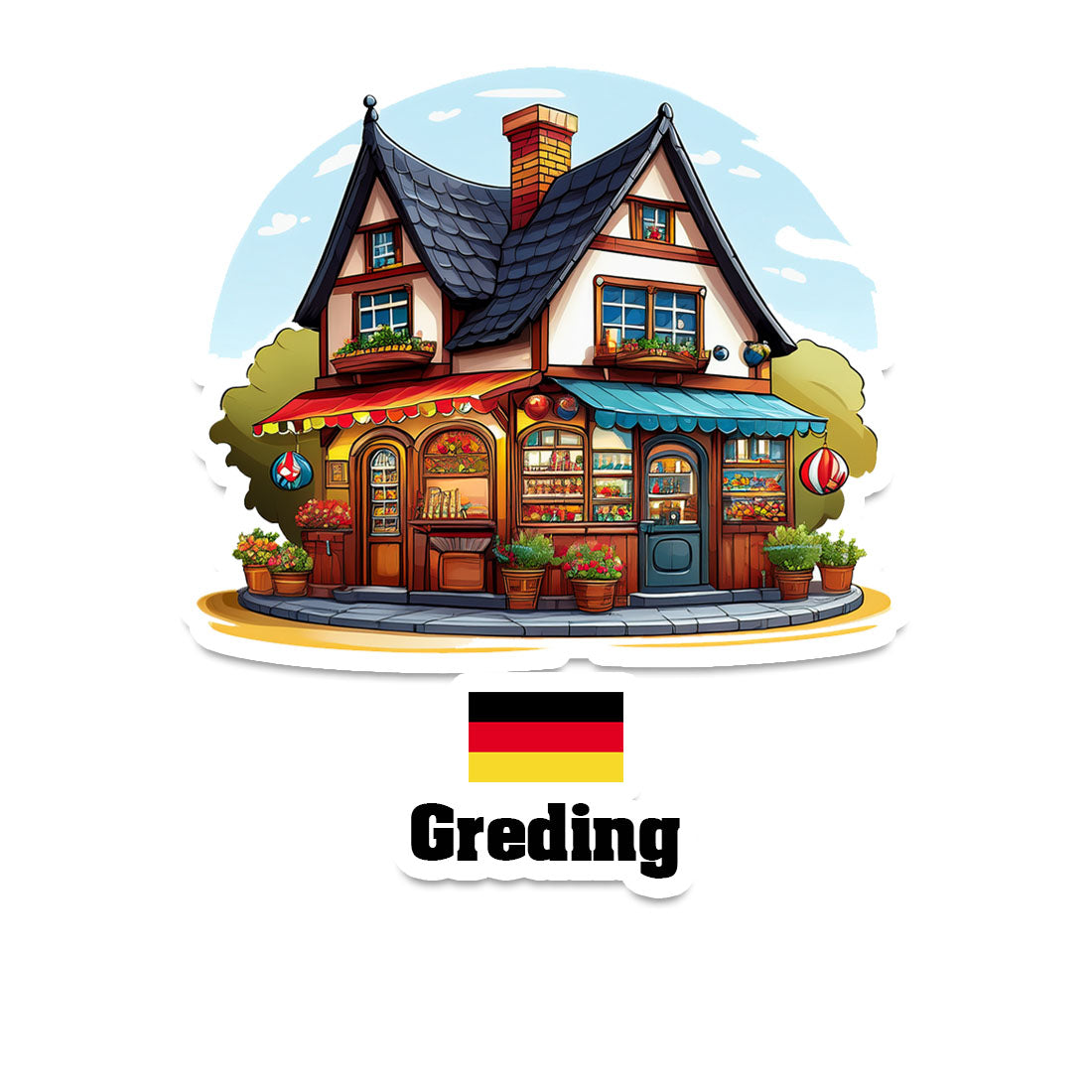 Greding Sticker