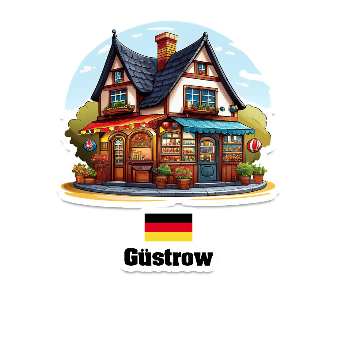 Güstrow Sticker