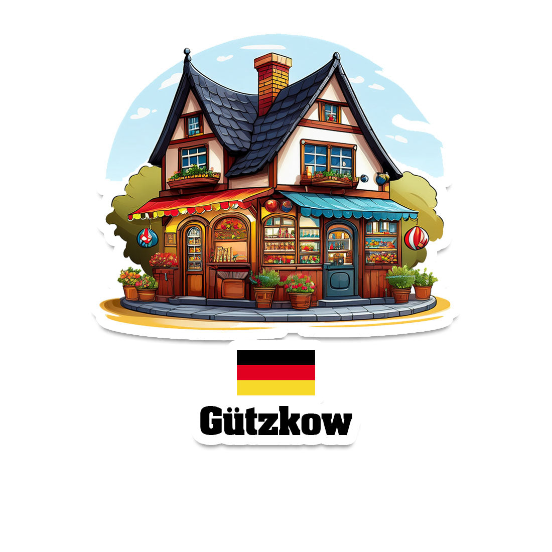 Gützkow Sticker