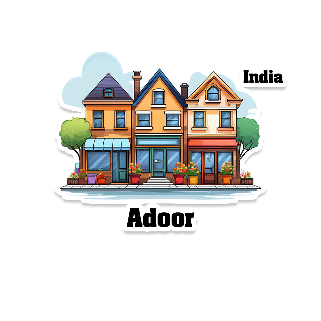 Adoor Sticker