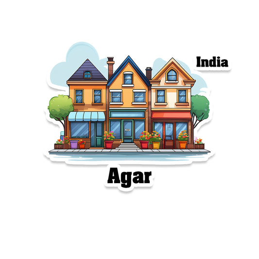 Agar Malwa Sticker