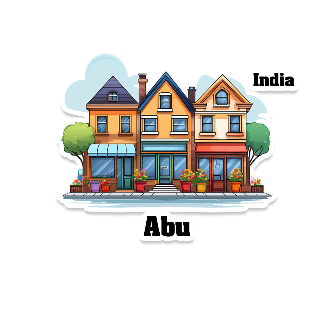 Abu Sticker