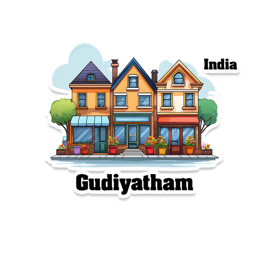 Gudiyatham Sticker