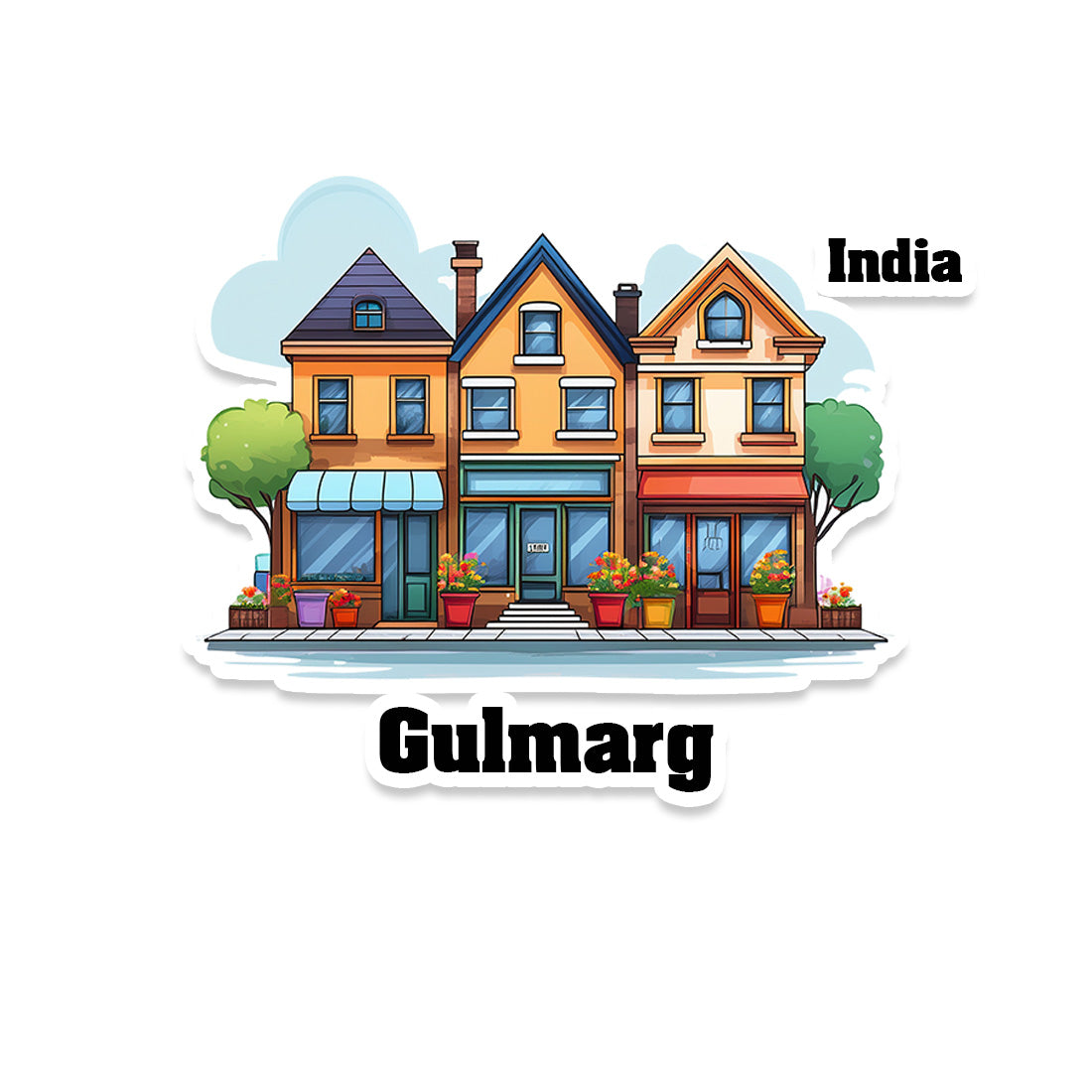 Gulmarg Sticker