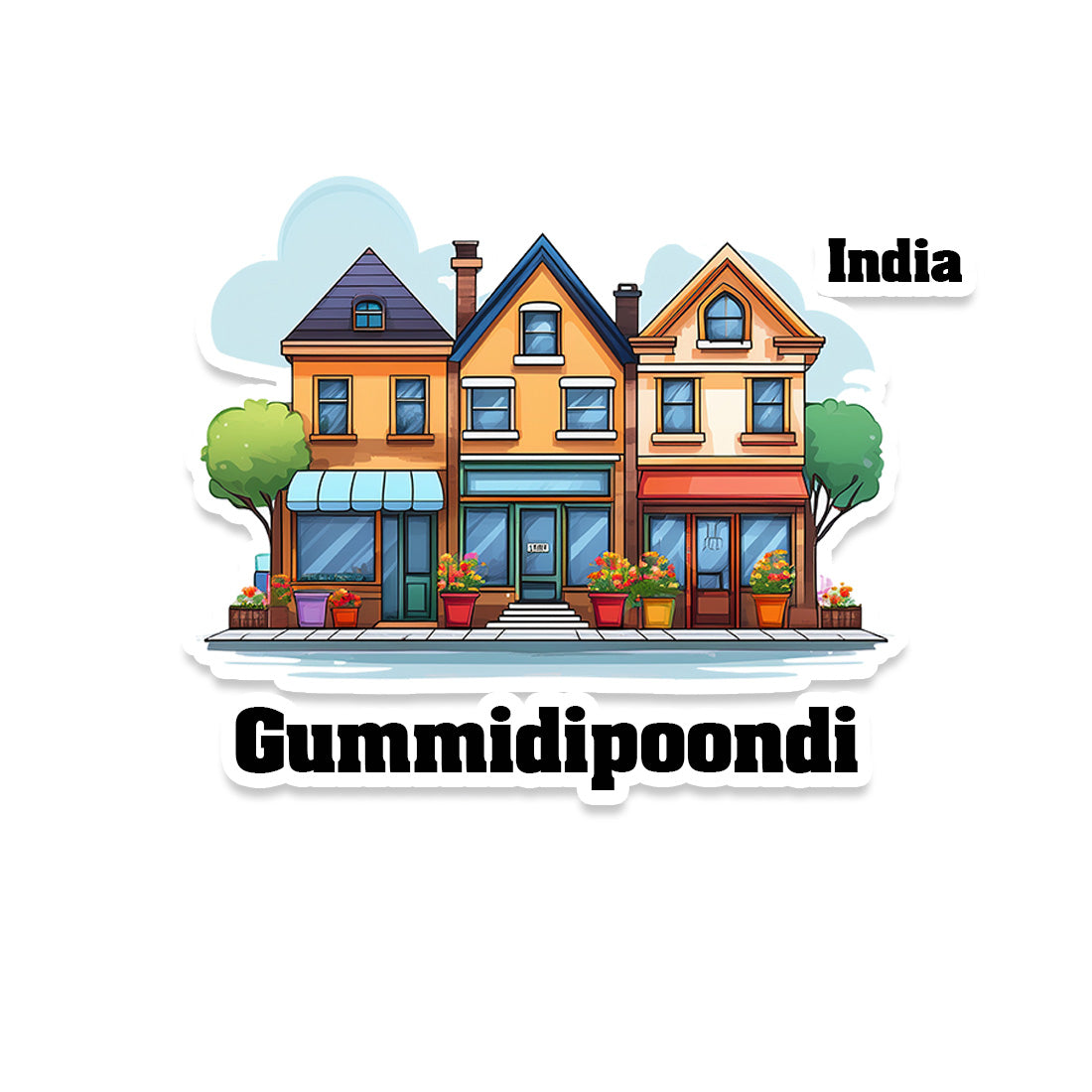Gummidipoondi Sticker