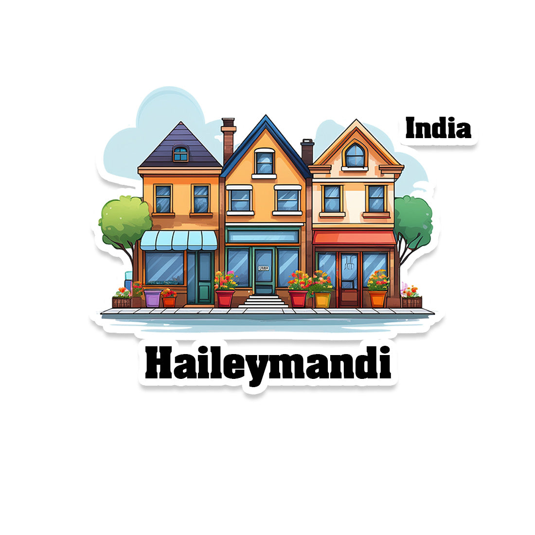 Haileymandi Sticker
