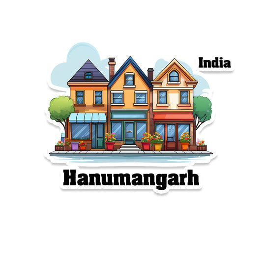Hanumangarh Sticker