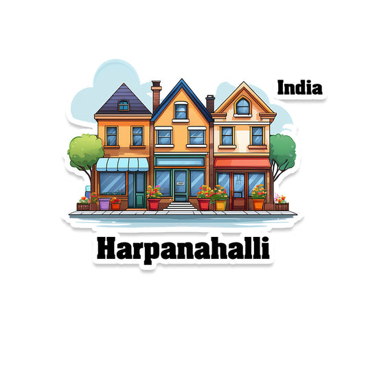 Harpanahalli Sticker