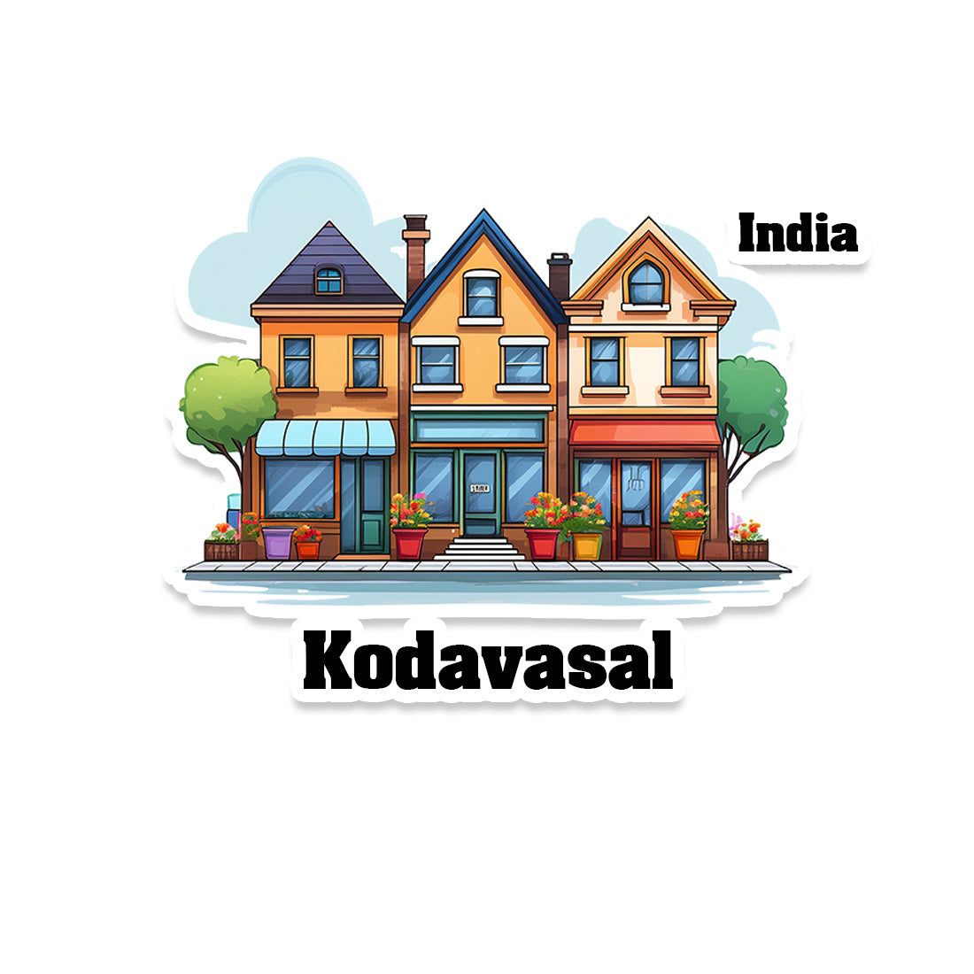Kodavasal Sticker